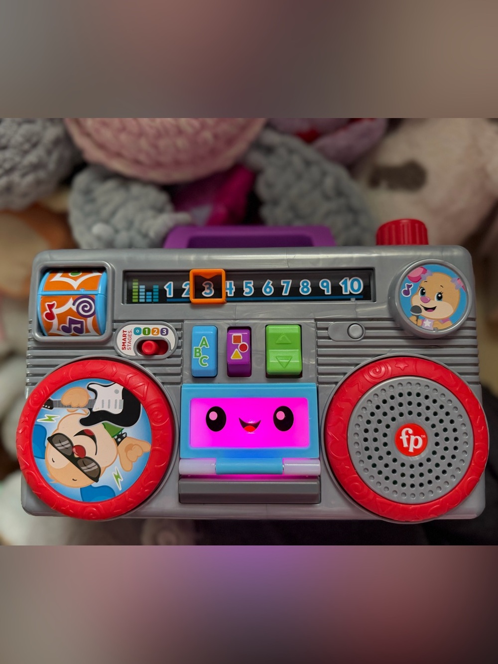 Fisher price laugh and learn busy boombox